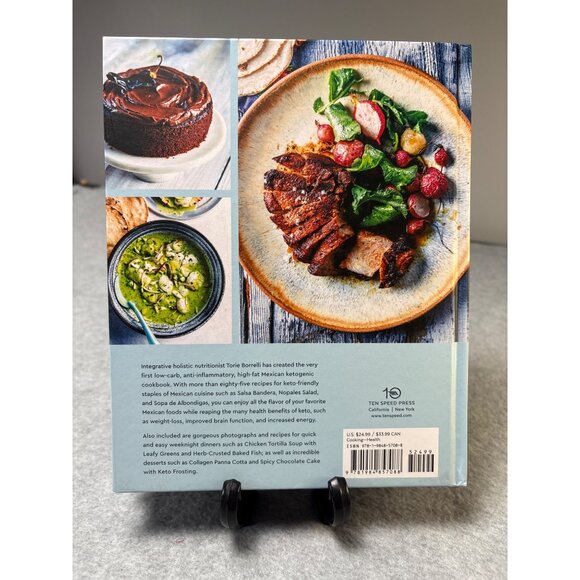 The Mexican Keto Cookbook By Torie Borrelli - Recipes For Low-Carb & High-Fat Me - Picture 2 of 12